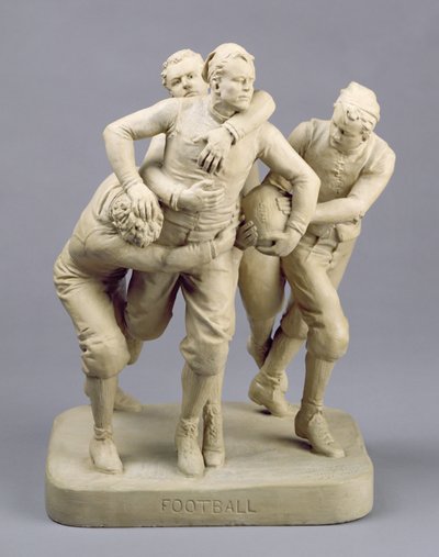 كرة القدم ، 1891 (جص) بواسطة جون روجرز